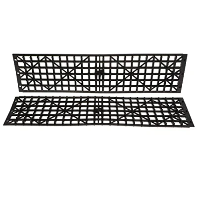 Image of U/D Emergency Tire Traction Mats Car Antiskid Pads Sand Mud Snow Track Ladder 2pcs