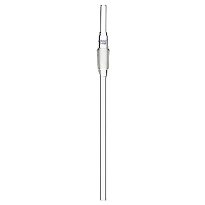 Image of Labasics Glass Extended Adapter, Air Flow Tube Borosilicate 14/20 Inlet Adapter with Drip 8 mm Diameter and 15 Lower Length