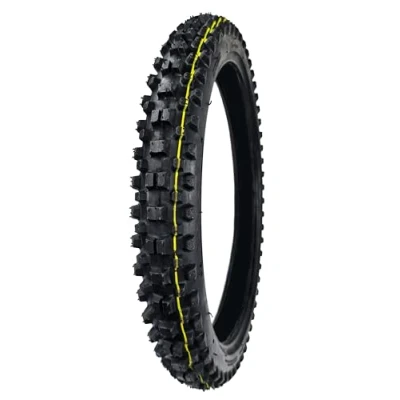 Image of 60/100 14&quot; Front Motocross Tyre Fits 65cc MX Bikes Pit Bike Knobbly Tread