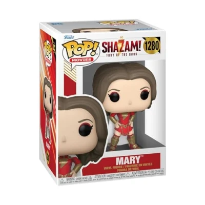 Image of Funko POP! Movies: Shazam 2 Mary Collectable Vinyl Figure Gift Idea Official Merchandise Toys for Kids &amp; Adults Movies Fans Model Collectors and Display