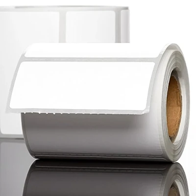 Image of Megalabels Zebra Printer 2500 Direct Thermal Labels (5 Rolls) 100mm x 50mm Permanent Adhesive for GK420D
