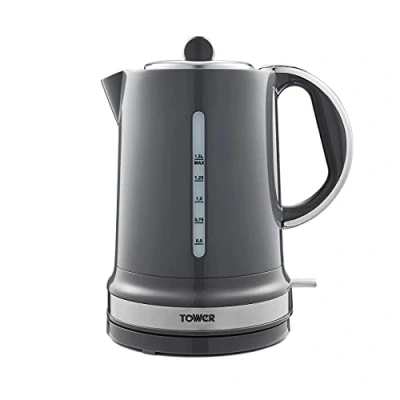 Image of Tower T10049GRP Belle Jug Kettle with Rapid Boil, 1.5L, 3000W, Graphite