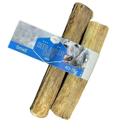 Image of Park House Products Small Antler Chew 40 75g Twin Pack Sustainable, Antlers for Dogs, Puppy Chews, Dog Treats, Antler, Deer Dogs