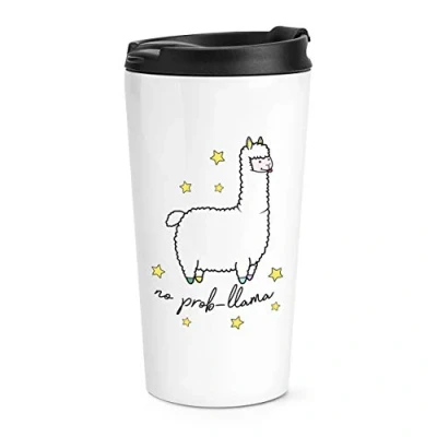 Image of No Prob Llama Travel Mug Cup