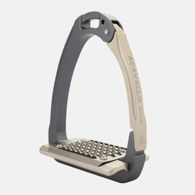 Image of Acavallo Arena Aluplus 2.0 Stirrups Titanium Horse &amp; Equestrian