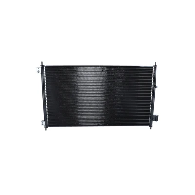 Image of 80110SEA003, 80110SED941, 80110SED942, A0180SED0031 Condenser NRF EASY FIT 35780 with seal ring 15,5mm 10,1mm Aluminium 650mm