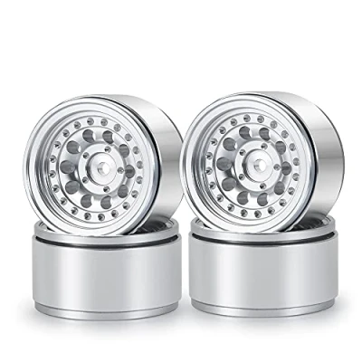 Image of ZuoLan 4 pieces Aluminium Alloy RC Rims Beadlock Wheel for all 1/24th axial SCX24 AXI90081 Deadbolt crawler car upgrades accessories