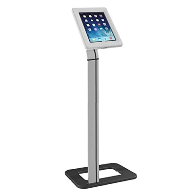 Image of Maclean Lockable Tablet Desk Mount Stand Secure Anti Theft Holder Universal for Public Displays Lock iPad Samsung (MC 645)