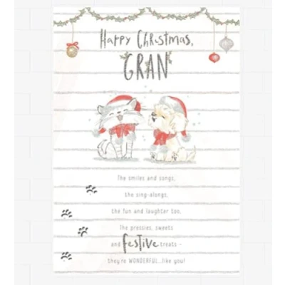 Image of Hallmark Gran Christmas Card Happy