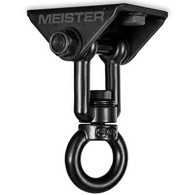 Image of Meister Heavy Bag Swivel Swing Mount for Boxing &amp; MMA Dynamic Striking Black