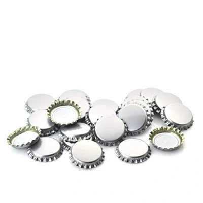 Image of Crown Caps Silver 100 pk