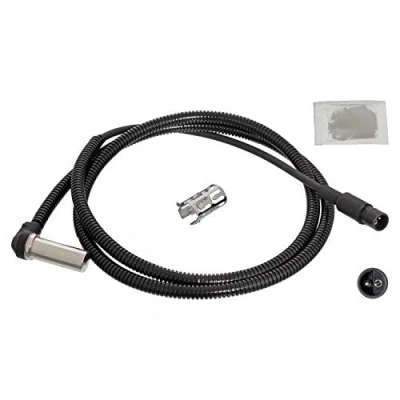 Image of 1518723, 1524572 ABS Sensor FEBI BILSTEIN 104520 Front Axle Left, Right with grease, sleeve 1150Ohm 1519mm 1549mm