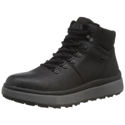 Image of Geox U Granito + Grip B A Ankle Boot, Black, 6.5 UK
