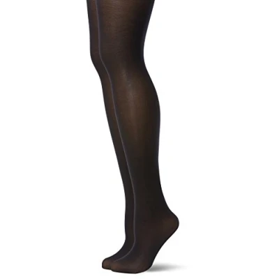 Image of DIM Women&#039;s Body Touch Opaque 40D x2 Tights, Black, XL