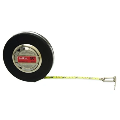 Image of Crescent Lufkin 3/8&quot; x 100&#039; Banner® Yellow Clad Tape Measure HW226
