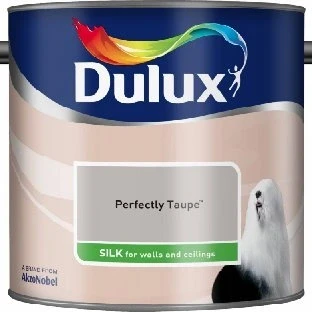 Image of Dulux Silk 2.5L Perfectly Taupe