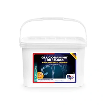 Image of Equine America Glucosamine HCI 12000 Premium Ready To Use Horse &amp; Pony Supplement Support For Joints Mobility 5kg