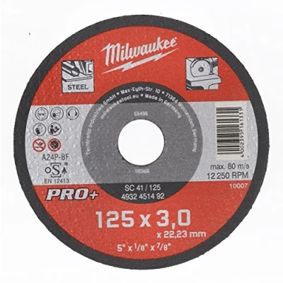 Image of Milwaukee Special Metal Cutting Disc Diameter 125 mm 4932451492