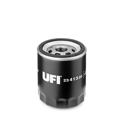 Image of 1E0514302, 1E0514302A, LF0514302A, LF1014302, LF10143029A Oil Filter UFI 23.413.00 3/4 16 UNF Spin on FORD: FIESTA 5, Focus 2, MONDEO 4