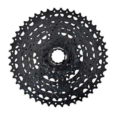 Image of SunRace CM983 11 46T 9 Speed Wide Ratio Cassette, Black, ST1912