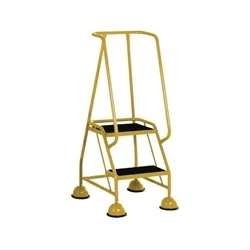 Image of Yellow 2 Tread Tubular Steel Step 385133