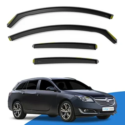 Image of EdgeVisors Wind Deflectors Set Fits: Vauxhall Insignia MK1 2009 2017 5 Door Estate 4pc