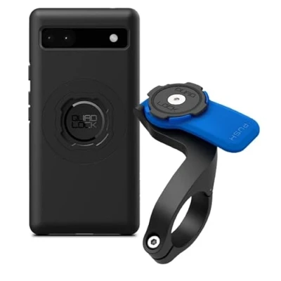 Image of Quad Lock Out Front Bike Phone Holder Kit with MAG Case for Google Pixel 6a