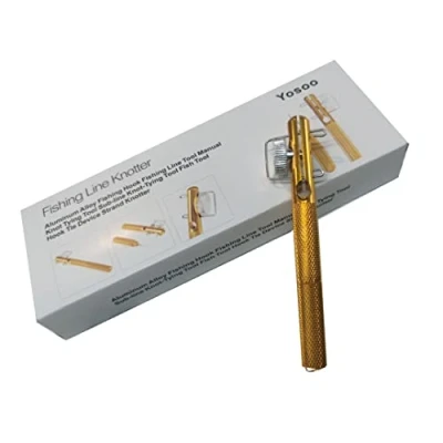 Image of Yosoo Aluminum Alloy Fishing Hook line Tool Manual Knot Tying Sub Fish Tie Device Strand Knotter