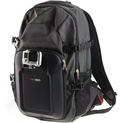 Image of Navitech Action Camera Backpack With Integrated Chest Strap Compatible WOLFANG GA200 24MP 4K