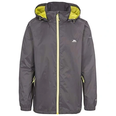 Image of Trespass Mens Waterproof Jacket with Hood Taped Seams XXS XXXL Briar