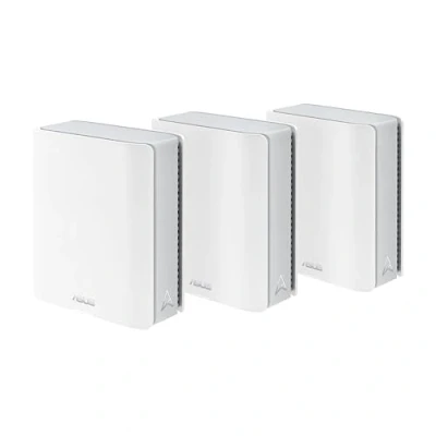 Image of ASUS ZenWiFi BT10 3 Pack 7 Mesh WiFi System, Tri Band, 18Gbps, 550m²(2PK), Dual 10G Ports, Security &amp; Parental Controls Included, Smart Home Master SSIDs, 4G 5G Mobile Tethering