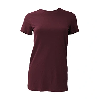 Image of Bella Ladies/Womens The Favourite Tee Short Sleeve T Shirt (M) (Maroon)
