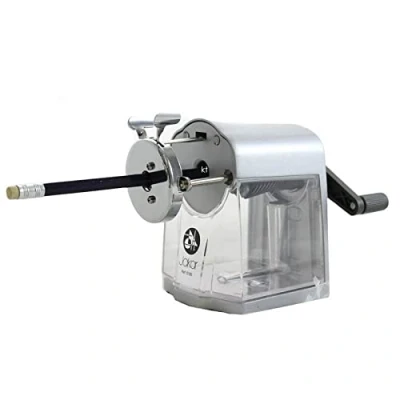 Image of Desk Top Sharpener Crank Hand Cranked Pencil Sharpner Clamp Jakar by