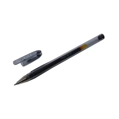 Image of Pilot G107 Gel Ink Rollerball Pen with 0.7 mm Tip Black (Pack of 12)