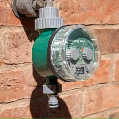 Image of Garden Mile Hose Water Timer Irrigation System Controller Watering Systems for Drip, Garden, Grass, Plants