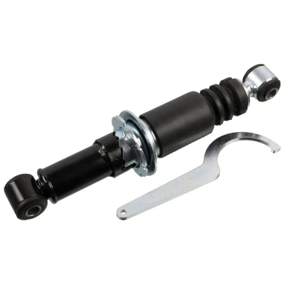 Image of 7421171973, 7421430901, 7421821033 Shock Absorber, cab suspension FEBI BILSTEIN 177013 Rear RENAULT TRUCKS: T Serie