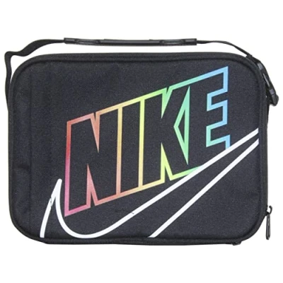 Image of NIKE Sportswear Futura FUEL Unisex Lunch box for kids, Size: 20 7/8 22 1/4, Rainbow