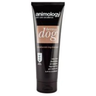 Image of Animology GRP 55 Derma Dog Sensitive Skin Shampoo 250ml Pack Of 4