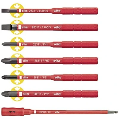 Image of Wiha 2879 B7 Screwdriver Set (36079), Red