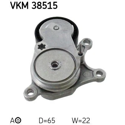 Image of A2702000370 Tensioner Pulley SKF VKM 38515 MERCEDES BENZ: CLA Coupe, A Class, Class
