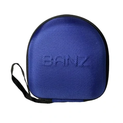 Image of Banz Kidz Ear Defenders Case 2+ YearsDark Blue Travel for Kids &amp; Toddler Headphone Protection Lightweight, Compact Durable Earmuff Container
