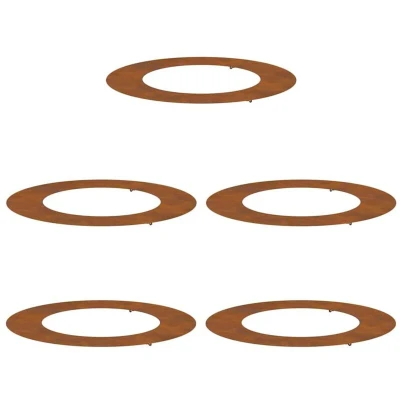 Image of vidaXL Corten steel Planter Large Decorative Inlays