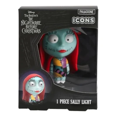 Image of Paladone Sally Icon Light Officially Licensed Nightmare Before Christmas Merchandise, Collectible Gift for Film Fans, Spooky Halloween Decor, Battery Powered, (10 cm)