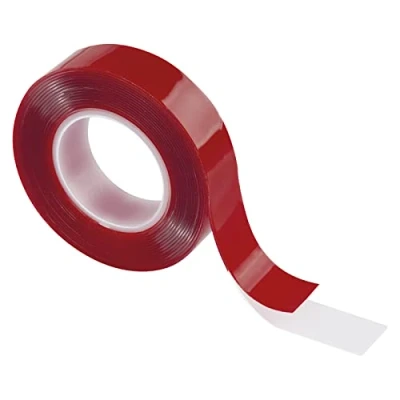 Image of EMOS Acrylic Adhesive Tape 3 m Mounting 18 mm Wide Double Sided Transparent Connecting with High Strength Permanent Connection without Support Thickness 1