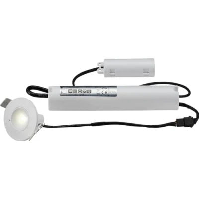 Image of KnightsBridge 230V IP20 3.5W LED Emergency Downlight 5500K (maintained/non maintained use)