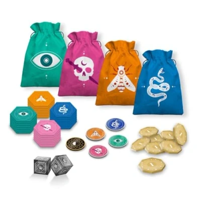 Image of Card Noir Crown of Ash Deluxe Upgrade Expansion Board Game 1 4 Players Ages 14+ English