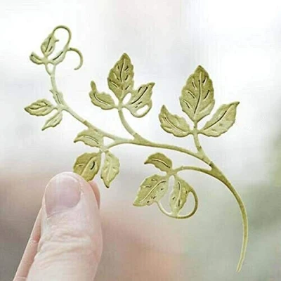 Image of Yuntrip Leaf Strip Cutting Dies for Card Making, Metal DIY Scrapbooking Photo Templates Album Embossing Paper Cards Decorative Craft