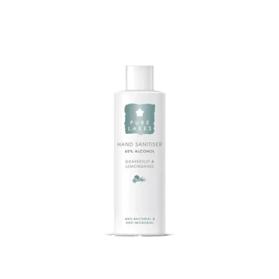 Image of Pure Lakes Grapefruit &amp; Lemongrass Hand Sanitiser Anti Bacterial Microbial Organic 65% Alcohol with Essential Oils (250ml)