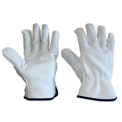 Image of Lined Drivers Glove Pearl XL