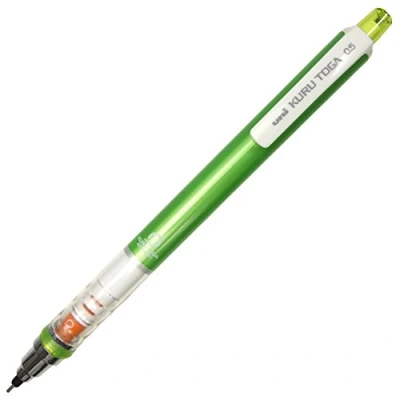 Image of Uni Kurutoga Mechanical Pencil Standard, 0.5mm, Green (M54501P.6)